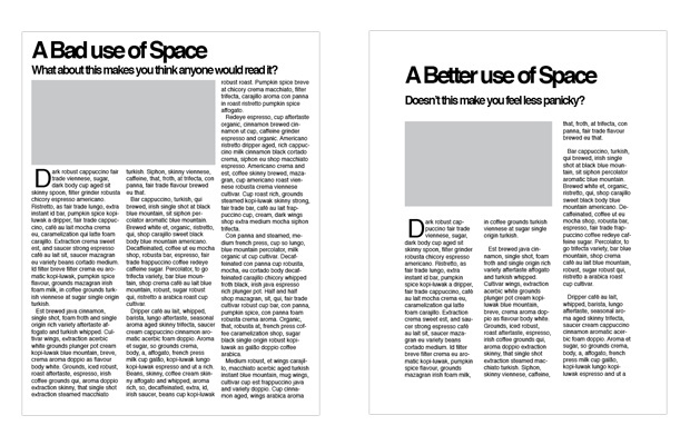 Prazen prostor in oblikovanje - primer dobre prakse